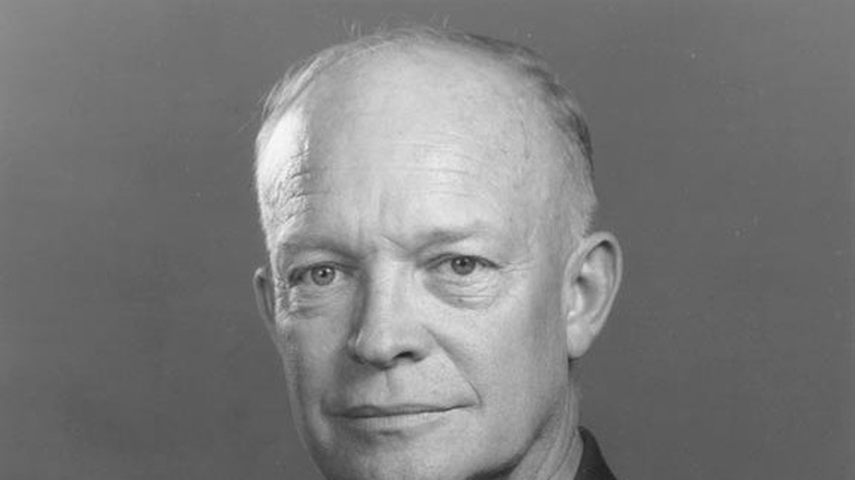 Dwight D. Eisenhower. President mellan åren 1953-1961.